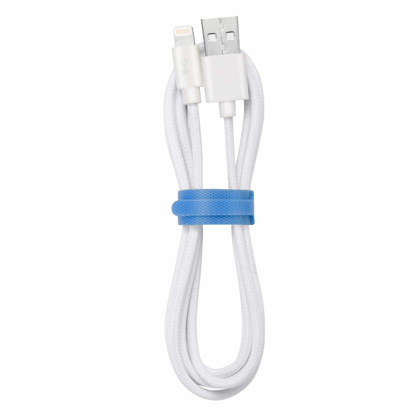 Braided Charge/Sync Lightning to USB-A Cable 4ft White