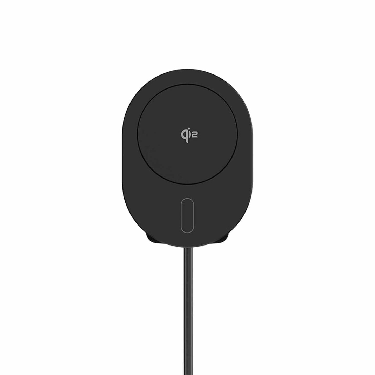 Qi2 Wireless Charging Car Mount 15W MagSafe Compatible Black