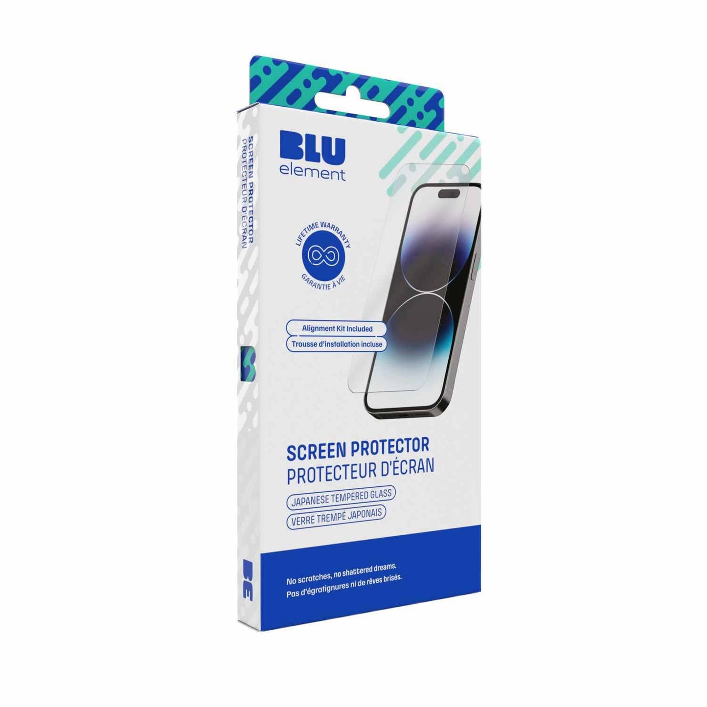 Tempered Glass Screen Protector w/Installation Kit for Samsung Galaxy S24+ Screen Protectors Blu Element 