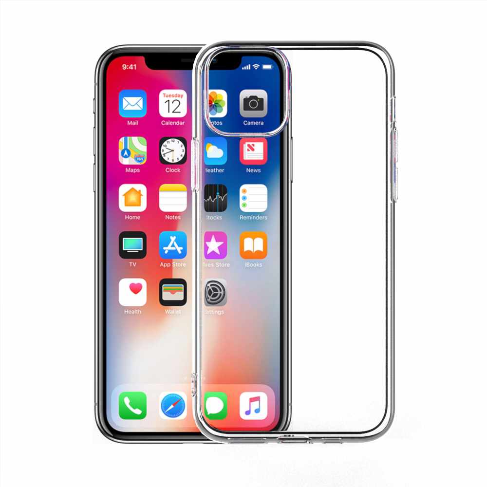 Gel Skin Case Clear for iPhone 11/XR Cases Blu Element 