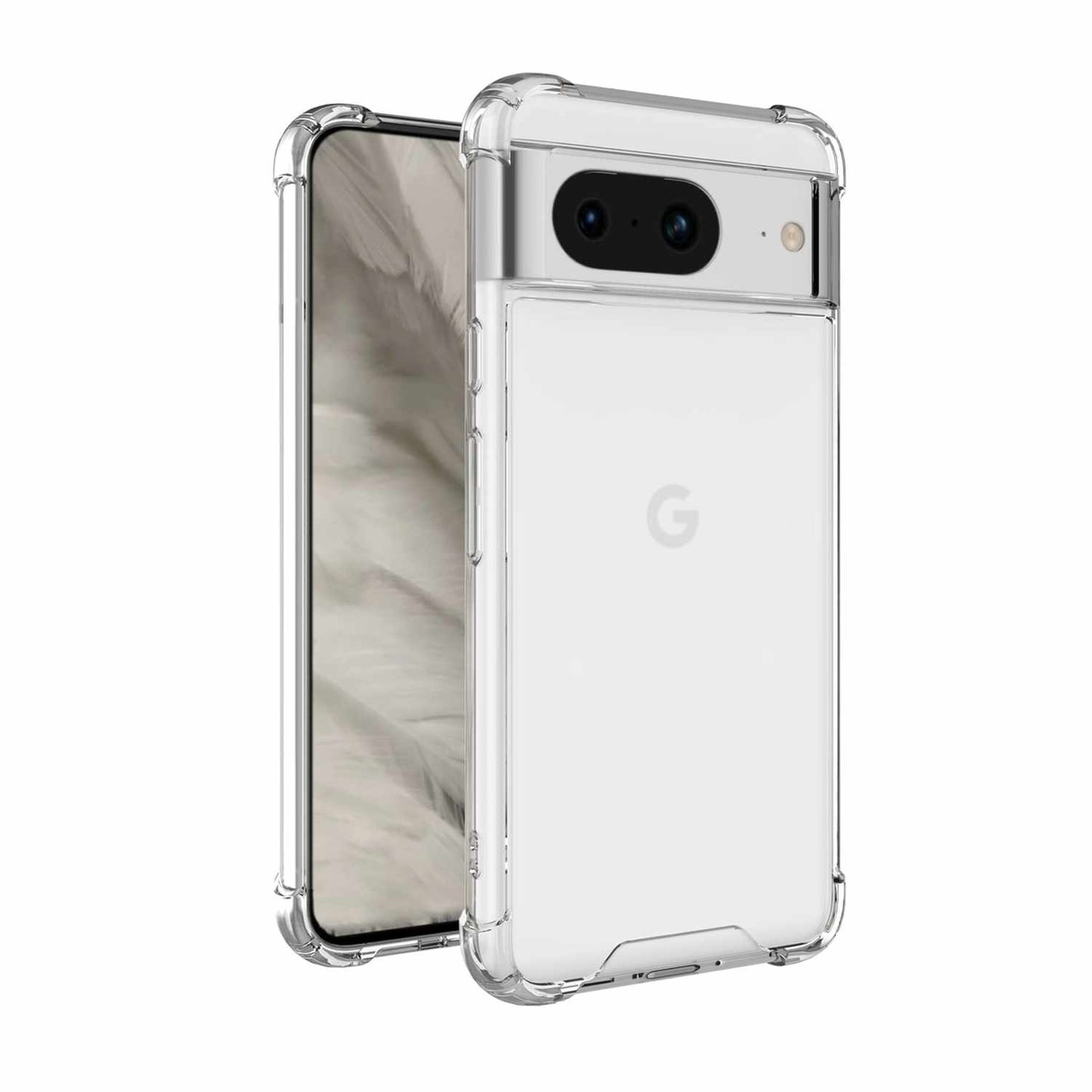 DropZone Rugged Case Clear for Google Pixel 8