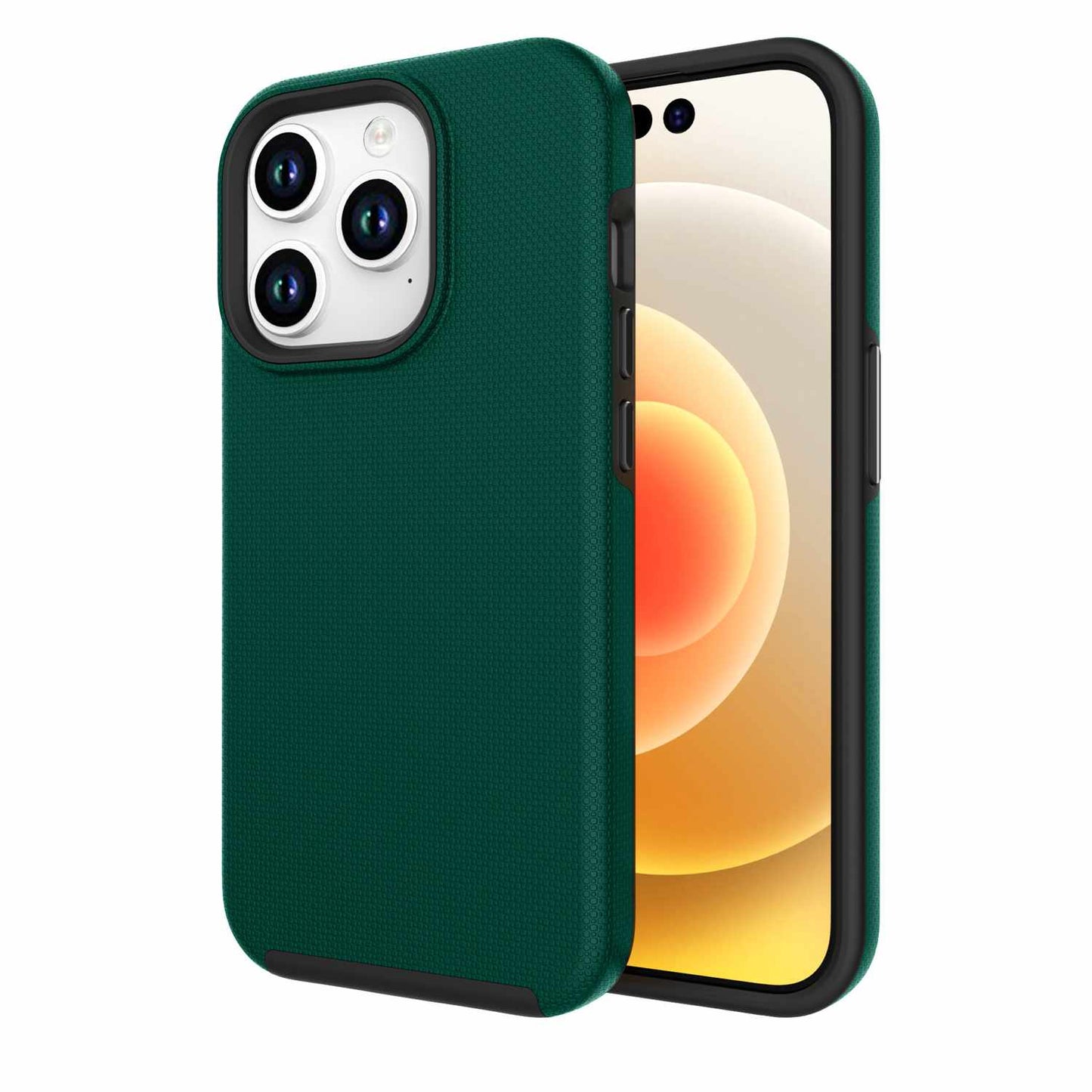 Armour Rugged Case Green for iPhone 15 Pro