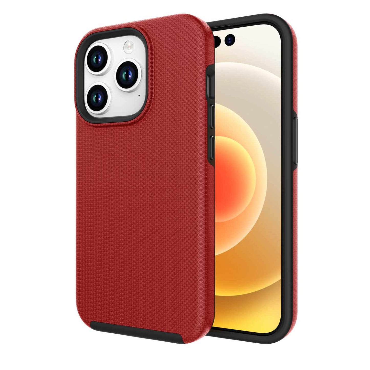 Armour Rugged Case Red iPhone 15 Pro Max