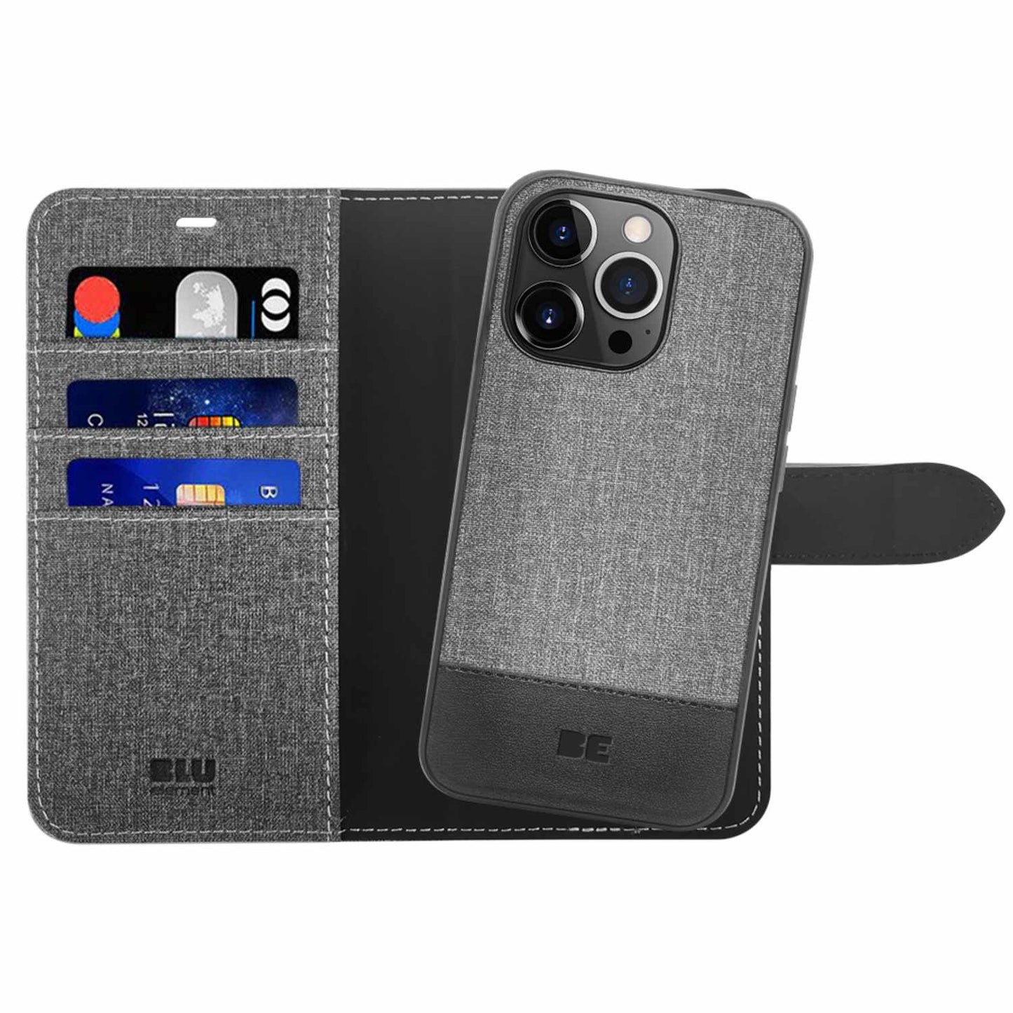 Folio 2 in 1 Case Gravity Grey for iPhone 15 Pro