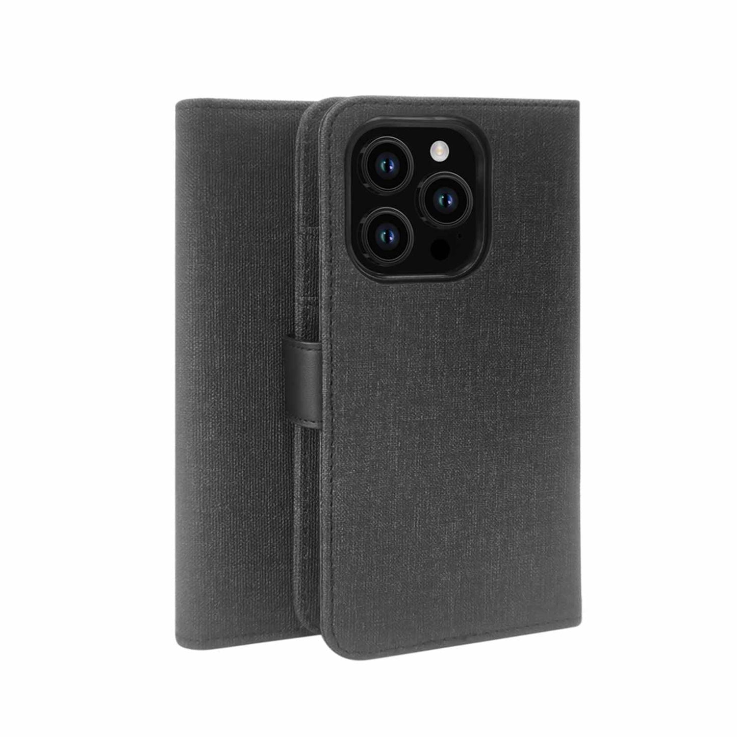 Folio 2 in 1 Case Black for iPhone 15 Pro Max Cases Blu Element 