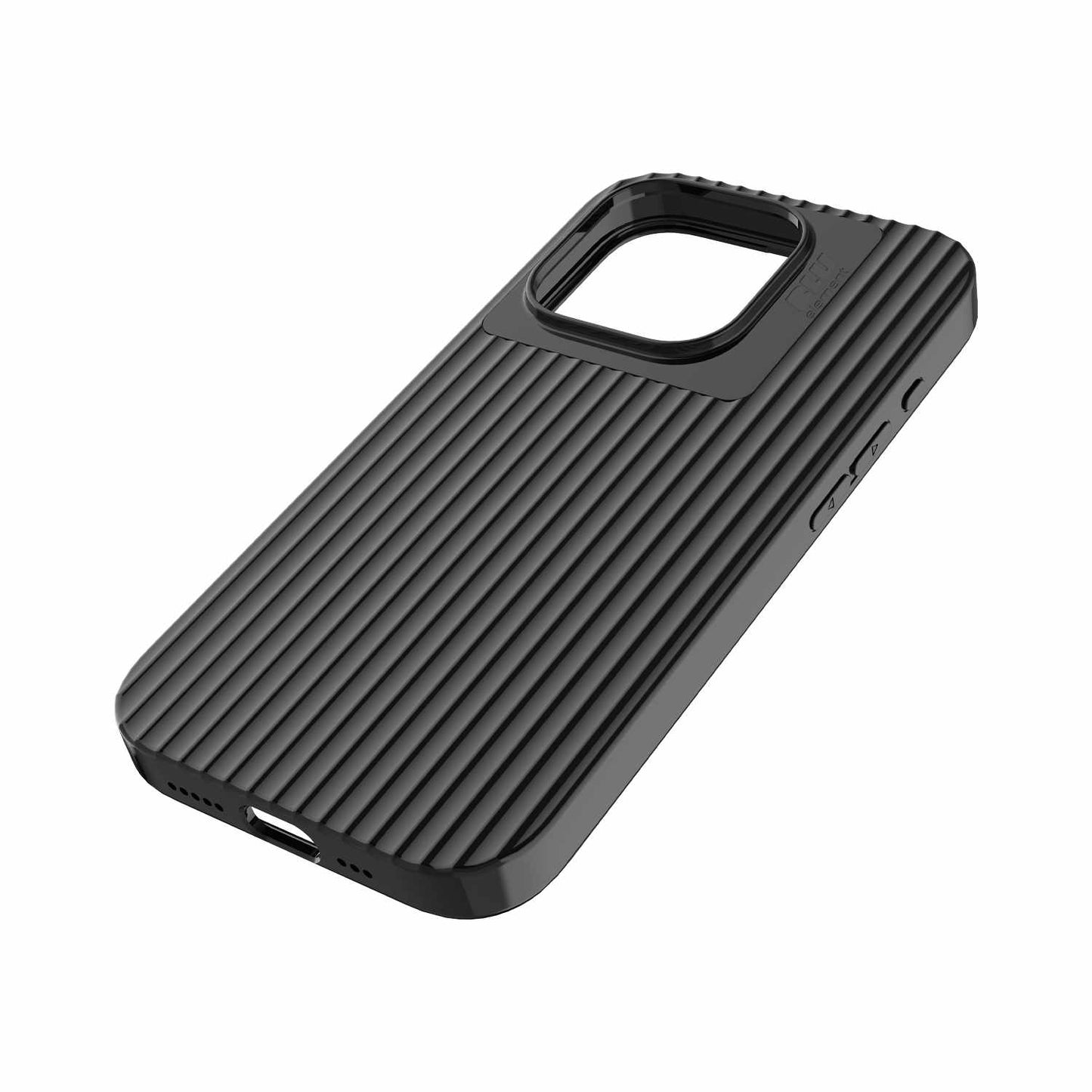 Premium Gel Skin Case Black for iPhone 15 Pro