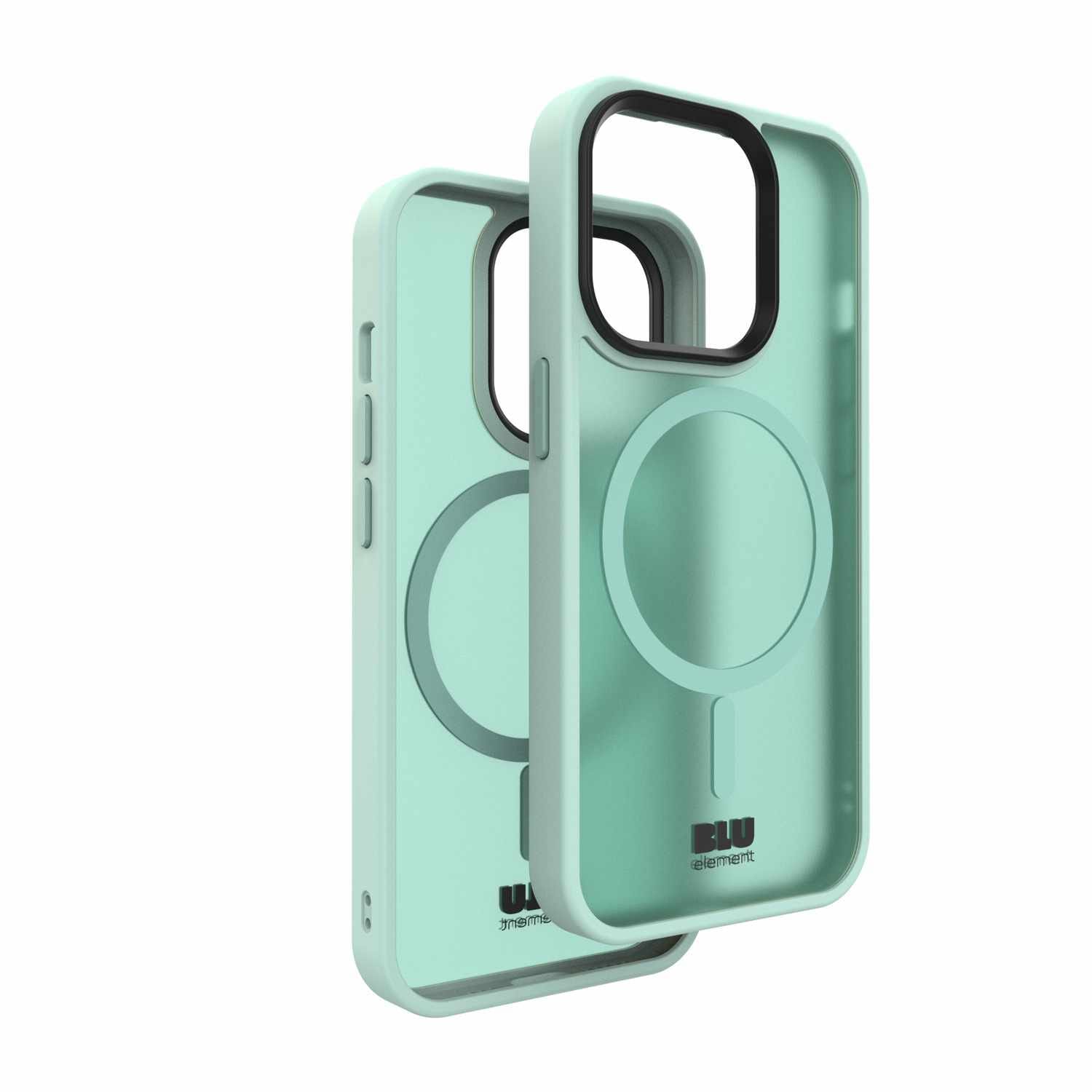 Chromatic Cloud with MagSafe Case Light Green for iPhone 15 Pro Cases Blu Element 