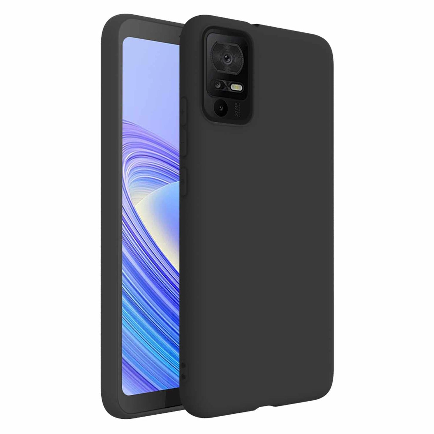 Gel Skin Case Black for TCL 502 Cases Blu Element 