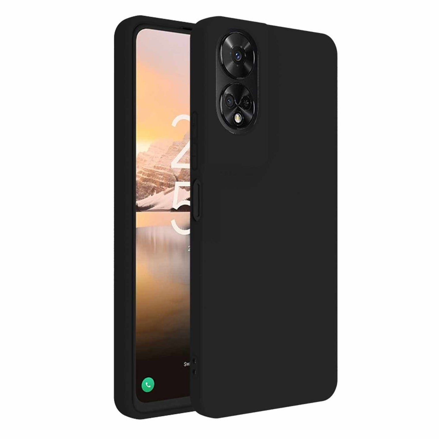 Gel Skin Case Black for TCL 50 XE NXTPAPER 5G