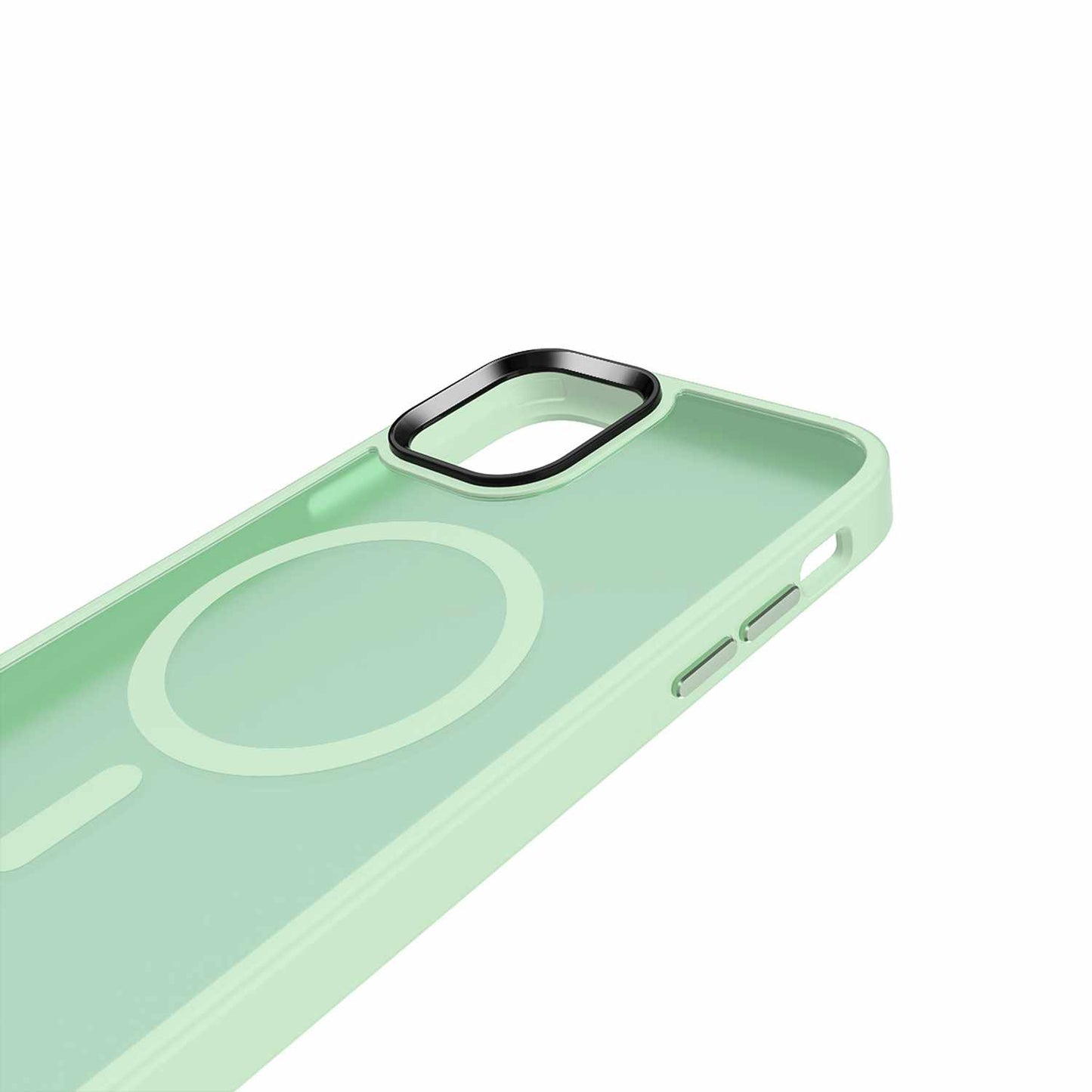 Chromatic Cloud with MagSafe Case Light Green for iPhone 11/XR