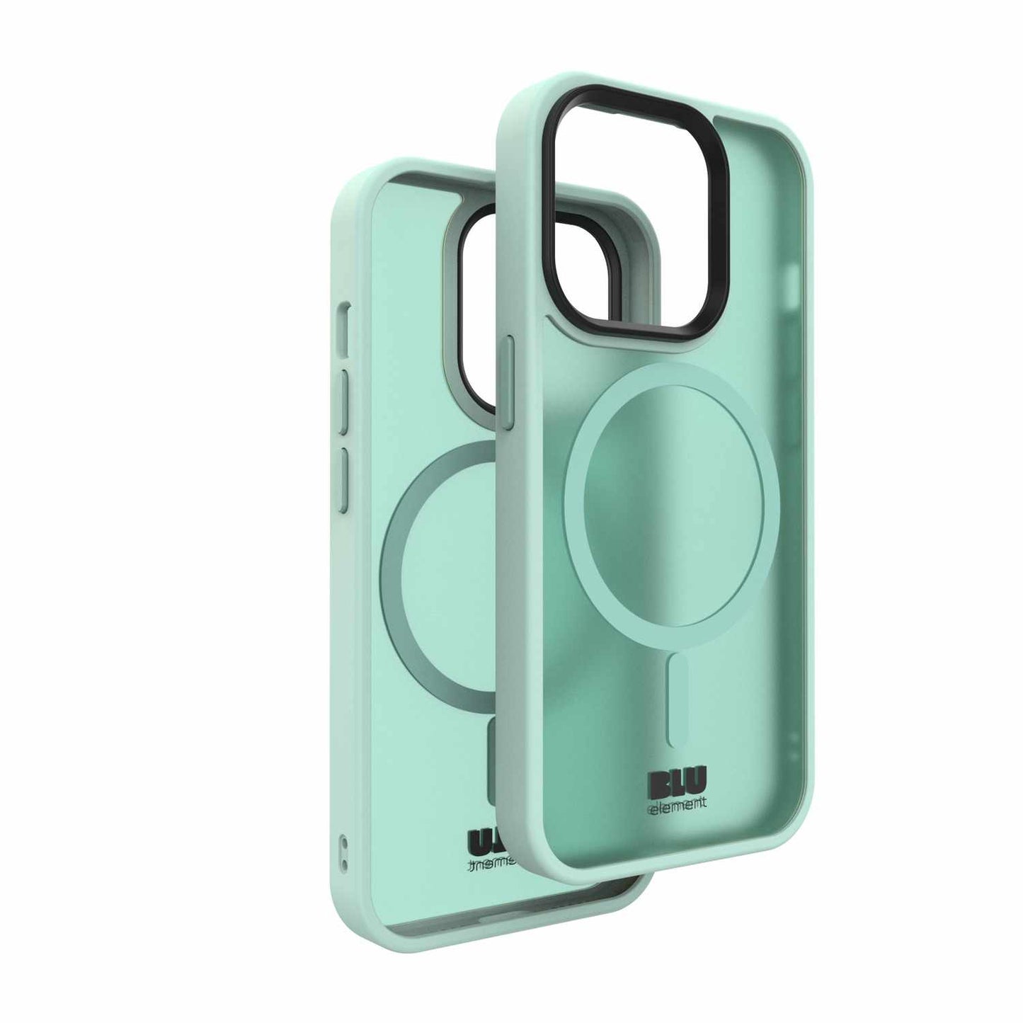 Chromatic Cloud with MagSafe Case Light Green for iPhone 12/12 Pro Cases Blu Element 