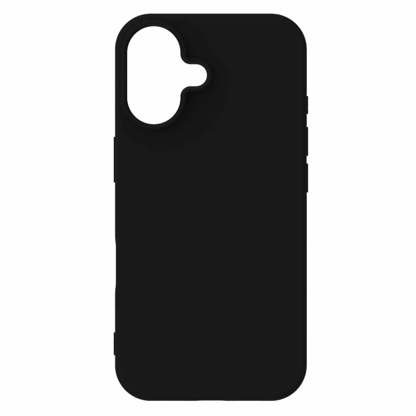 Gel Skin Case Black for iPhone 16