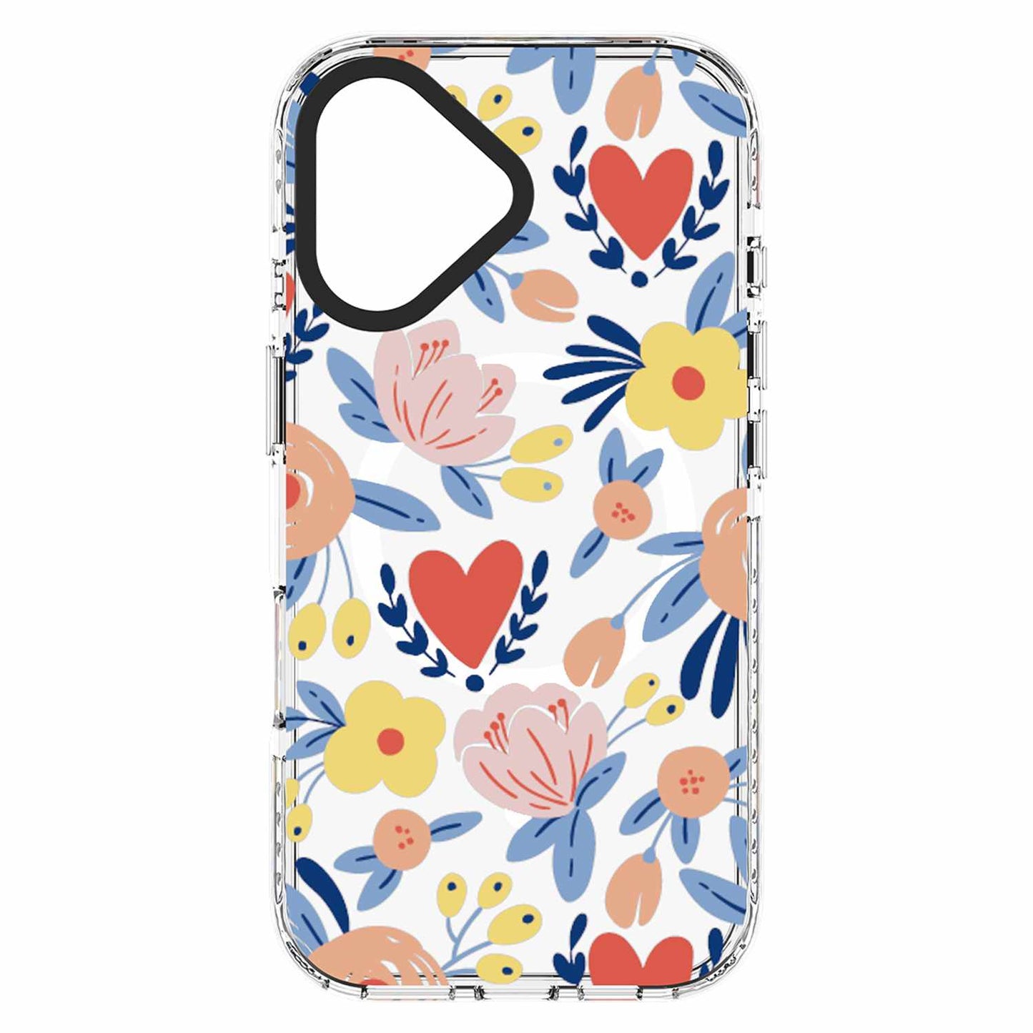 Chromatic Print MagSafe Case Bright Floral for iPhone 16