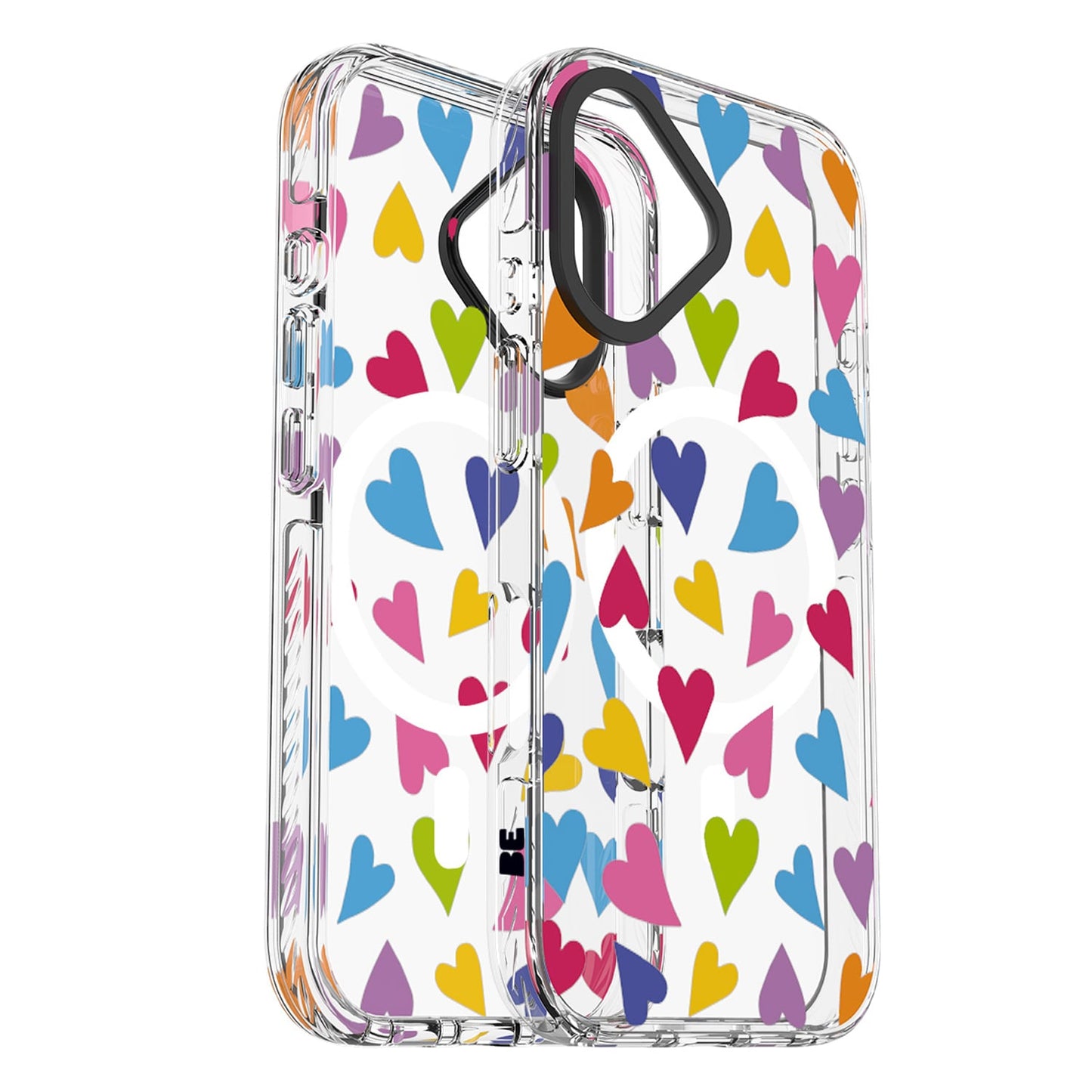 Chromatic Print MagSafe Case Bright Hearts for iPhone 16