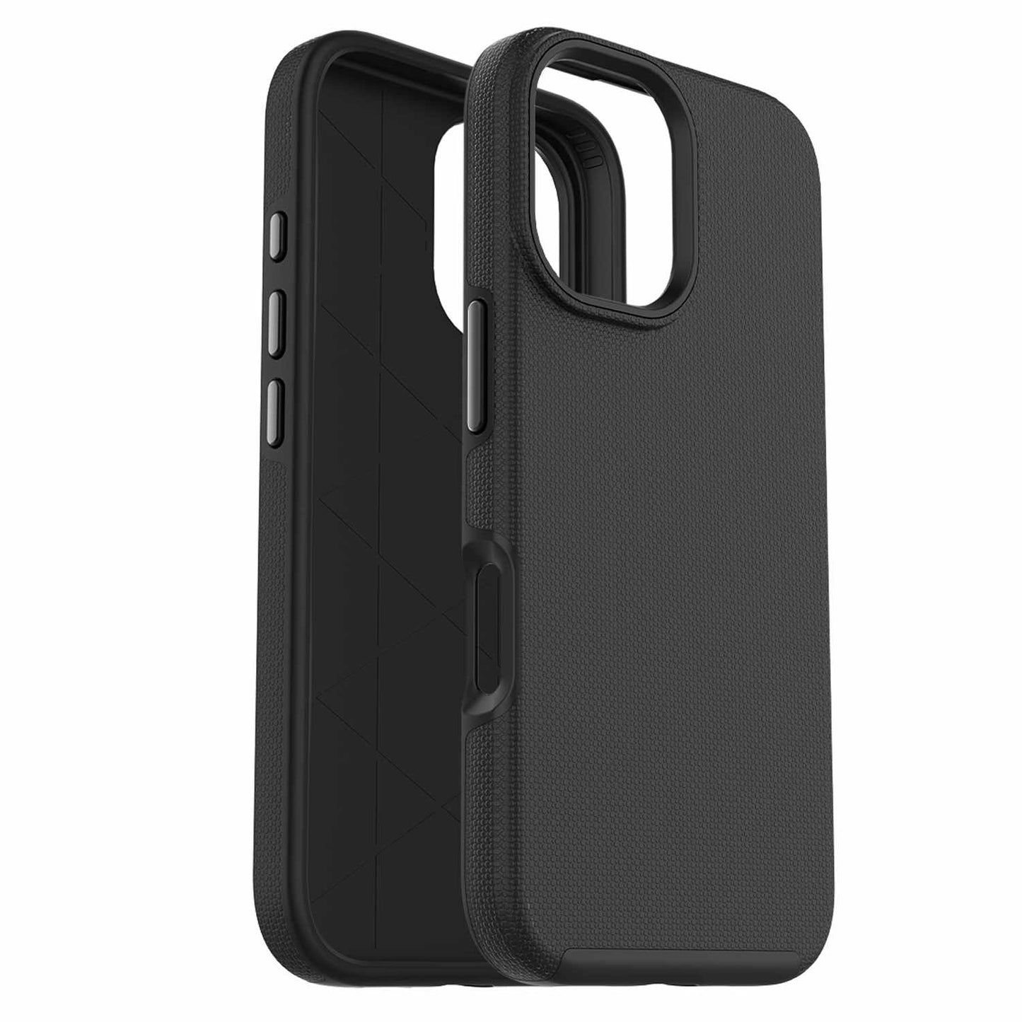 Armour Rugged w/MagSafe Case Black for iPhone 16