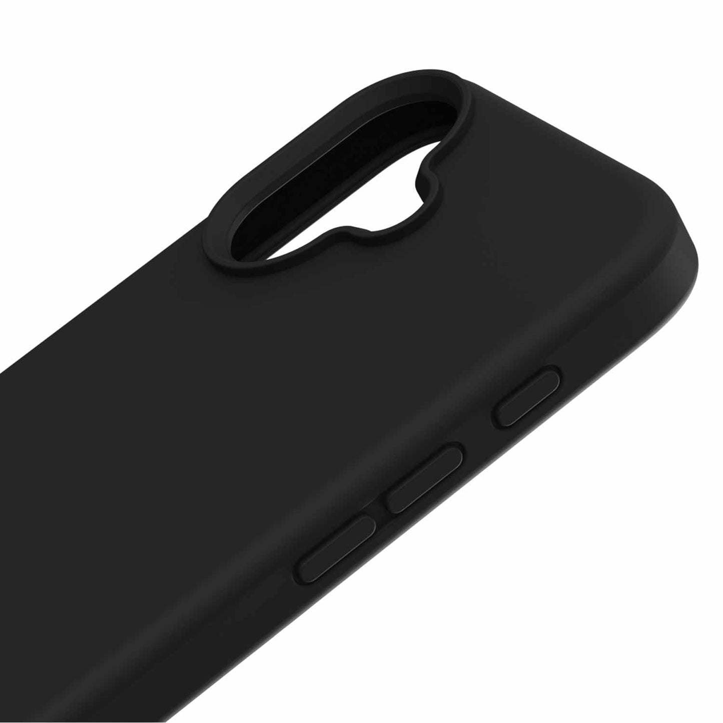 Silicone w/MagSafe Case Black for iPhone 16