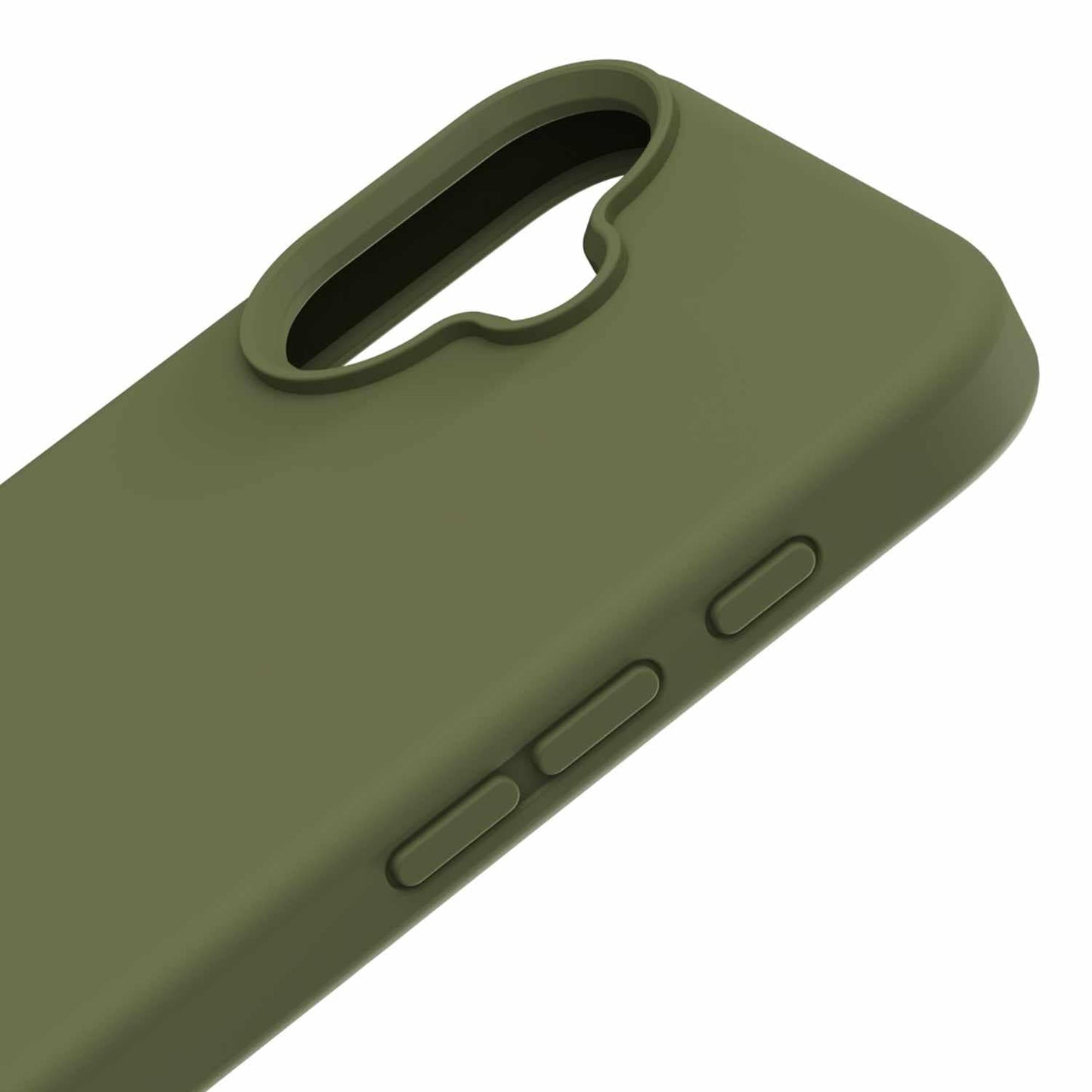 Silicone w/MagSafe Case Olive for iPhone 16