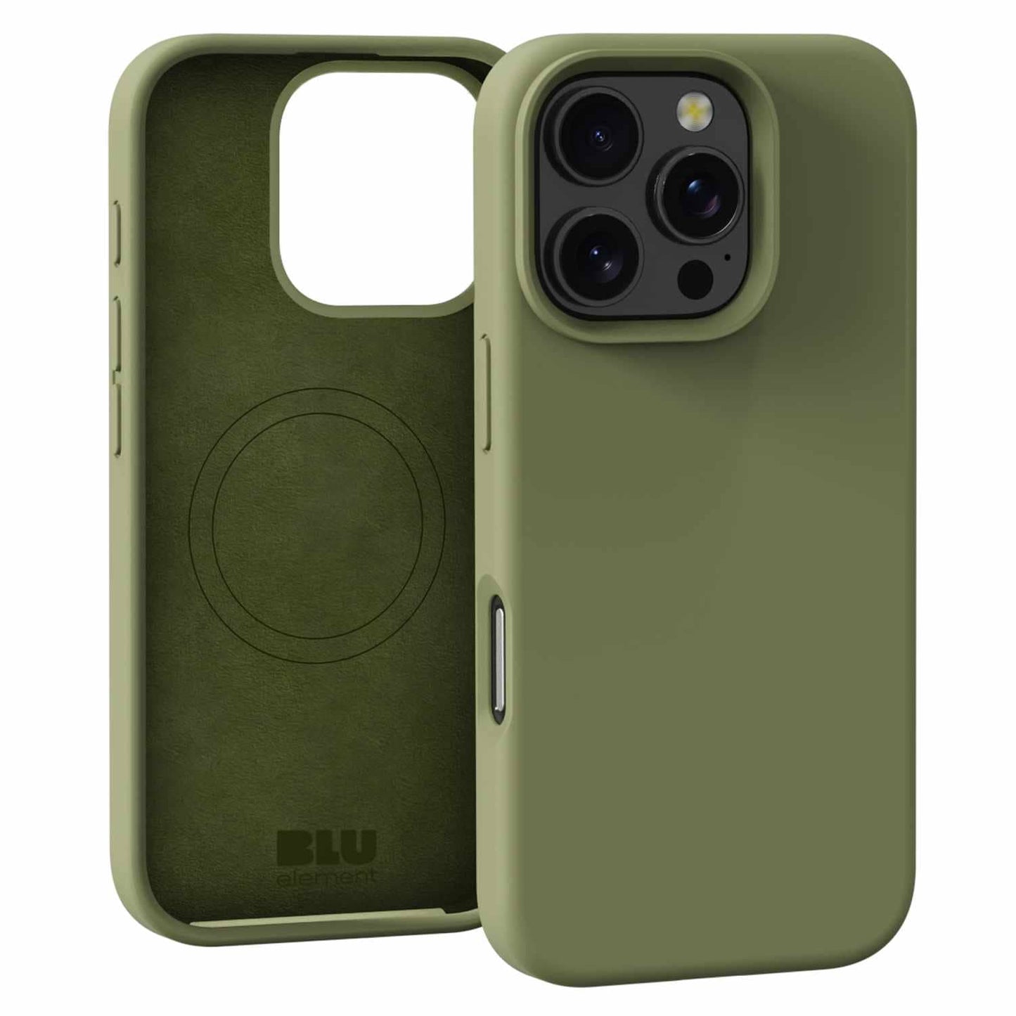 Silicone w/MagSafe Case Olive foriPhone 16 Pro Max