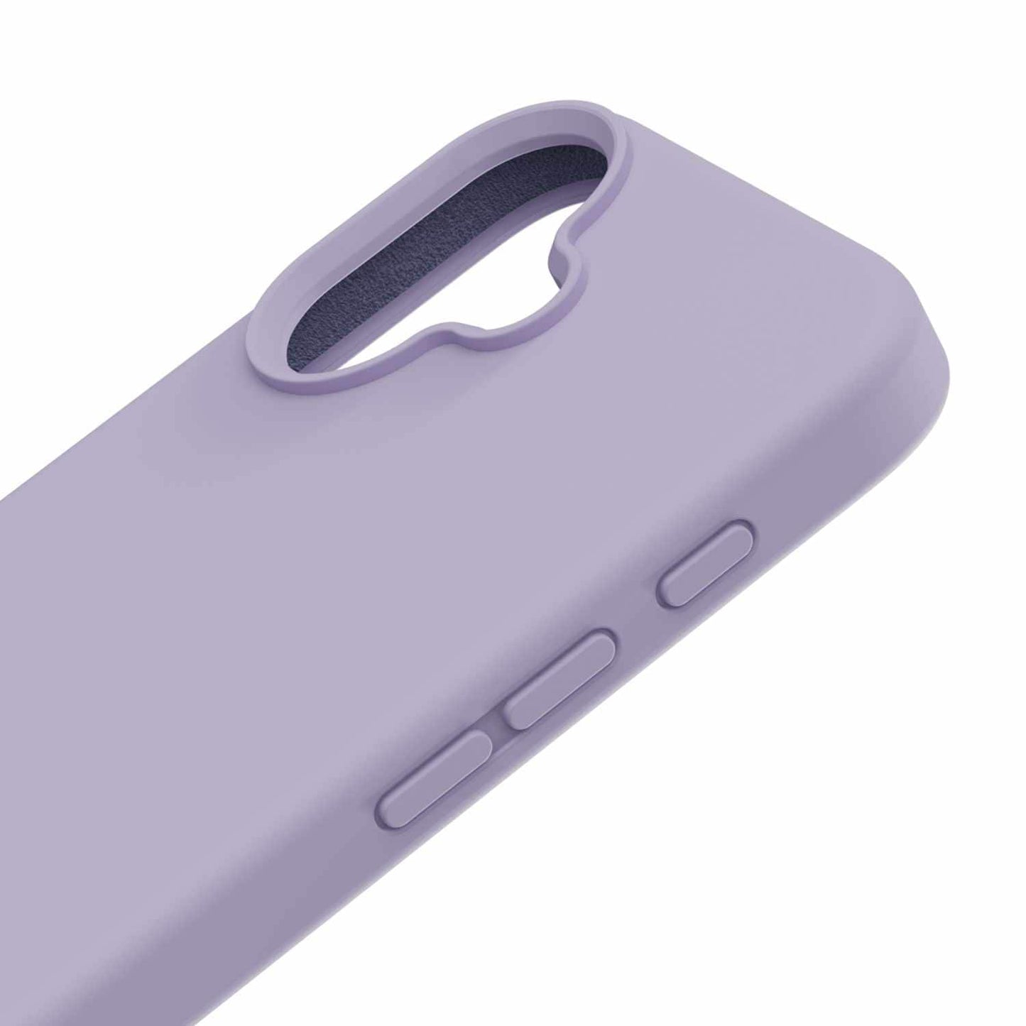 Silicone w/MagSafe Case Lavender for iPhone 16