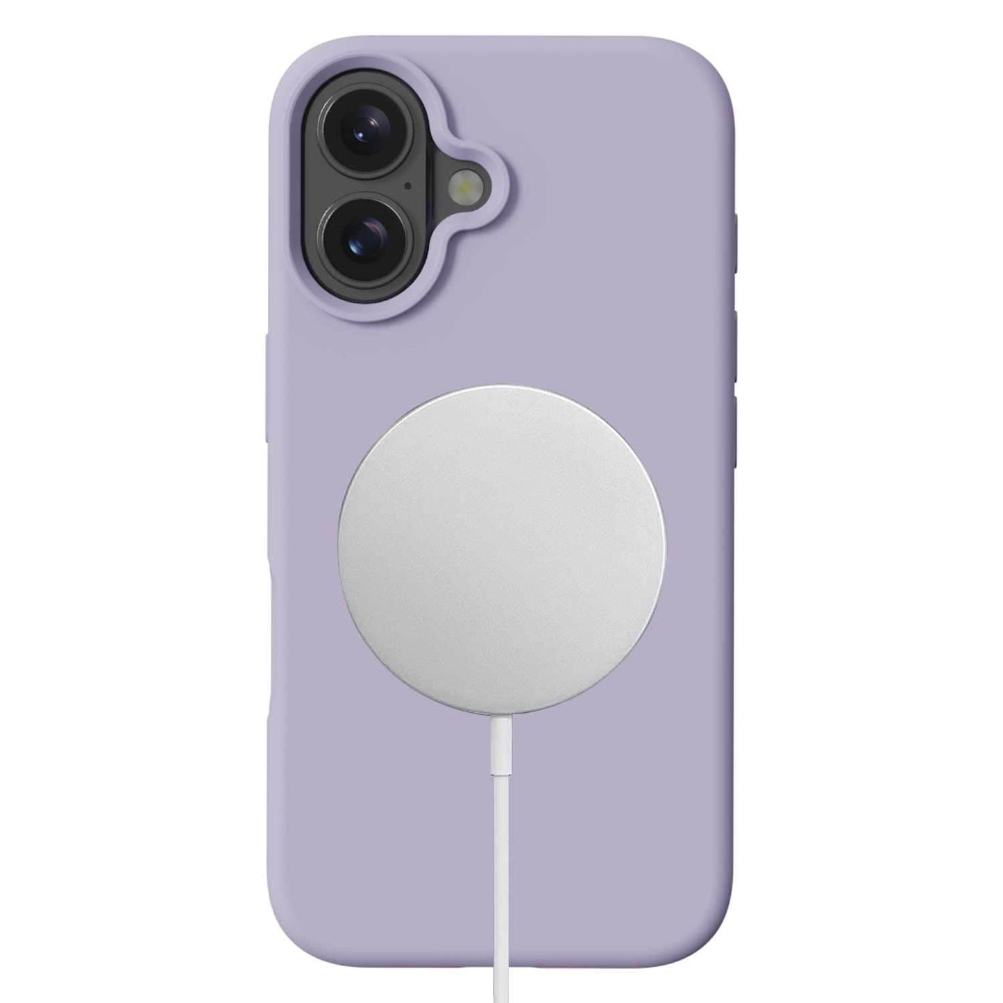 Silicone w/MagSafe Case Lavender for iPhone 16