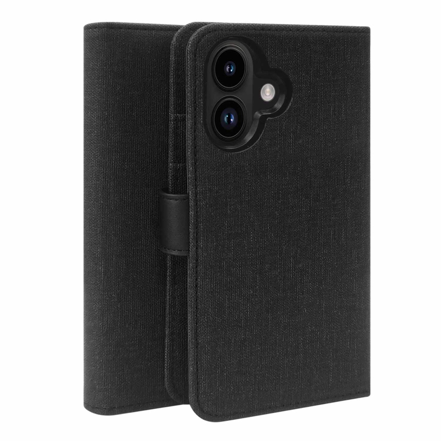 Folio 2 in 1 Case Black for iPhone 16 Plus