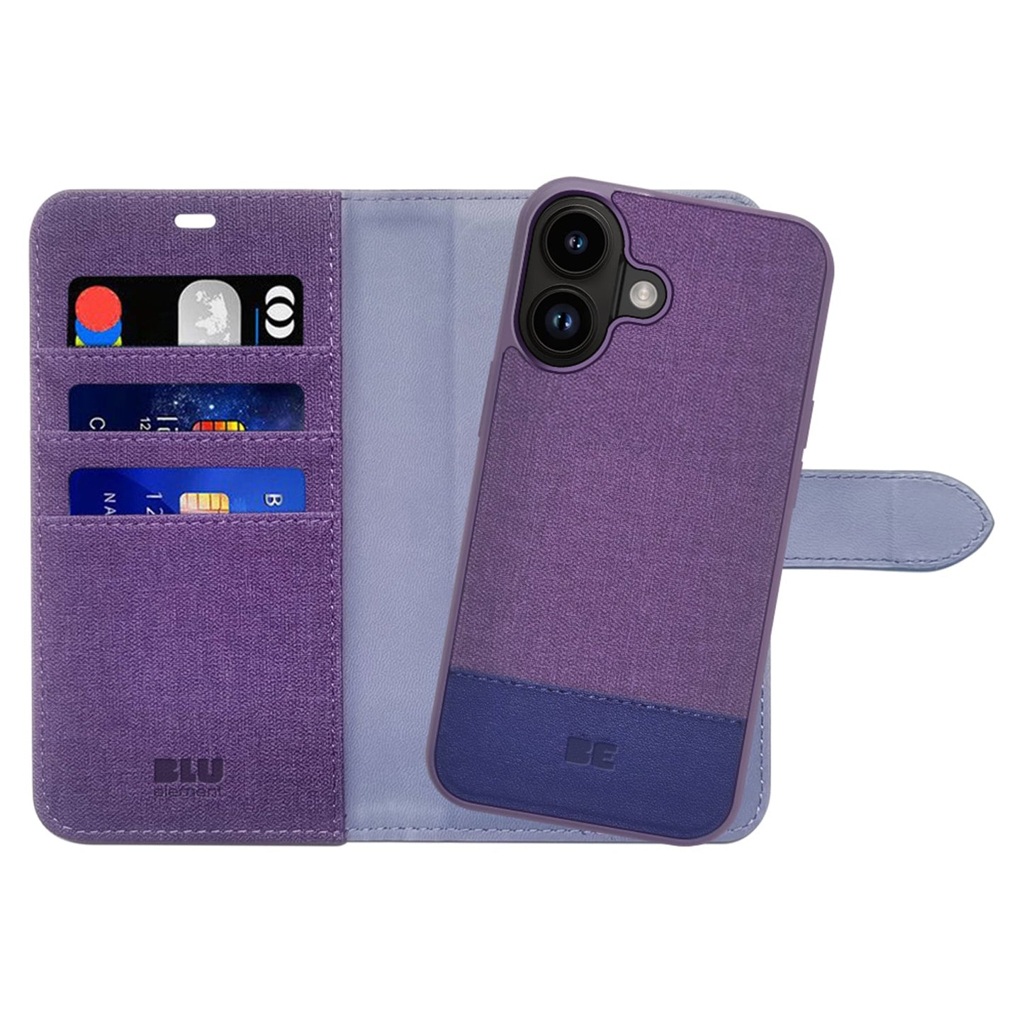 Folio 2 in 1 Case Deep Purple for iPhone 16