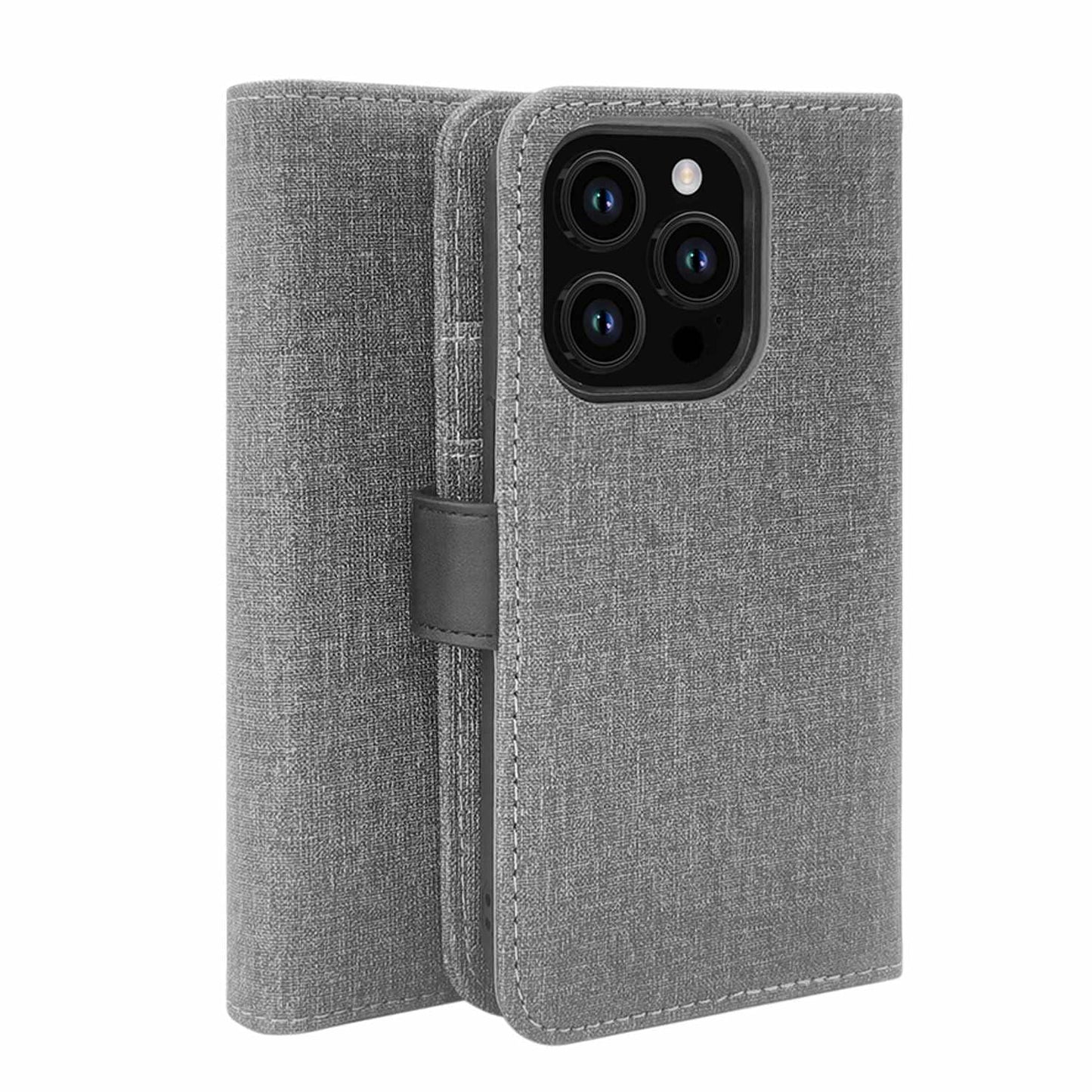 Folio 2 in 1 Case Grey for iPhone 16 Pro Max