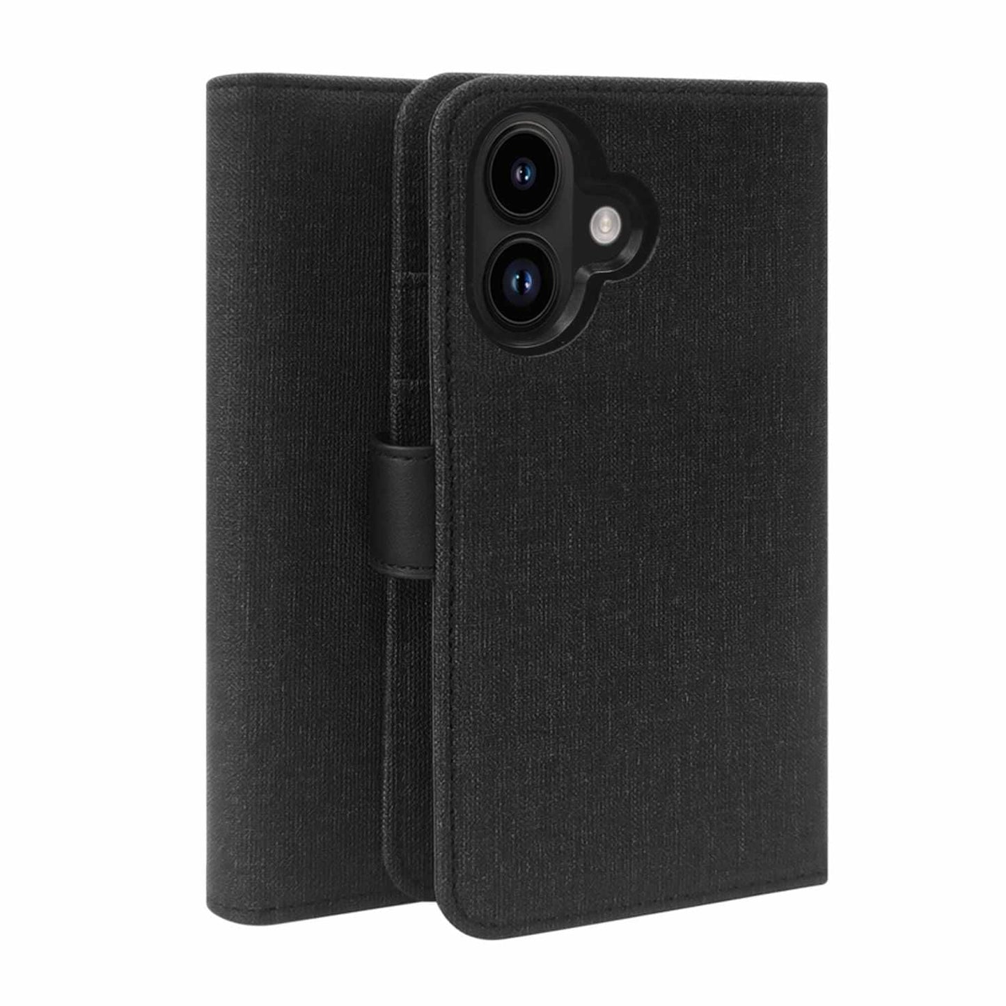 Folio 2 in 1 w/MagSafe Case Black for iPhone 16 Plus