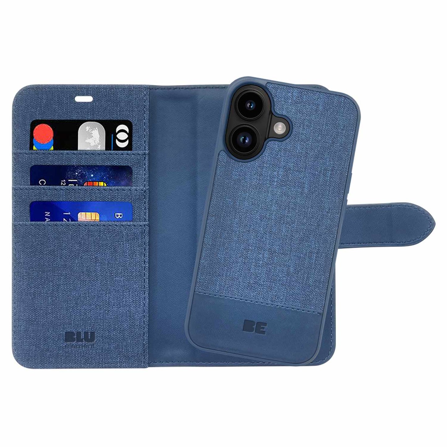 Folio 2 in 1 w/MagSafe Case Lazuli Blue for iPhone 16