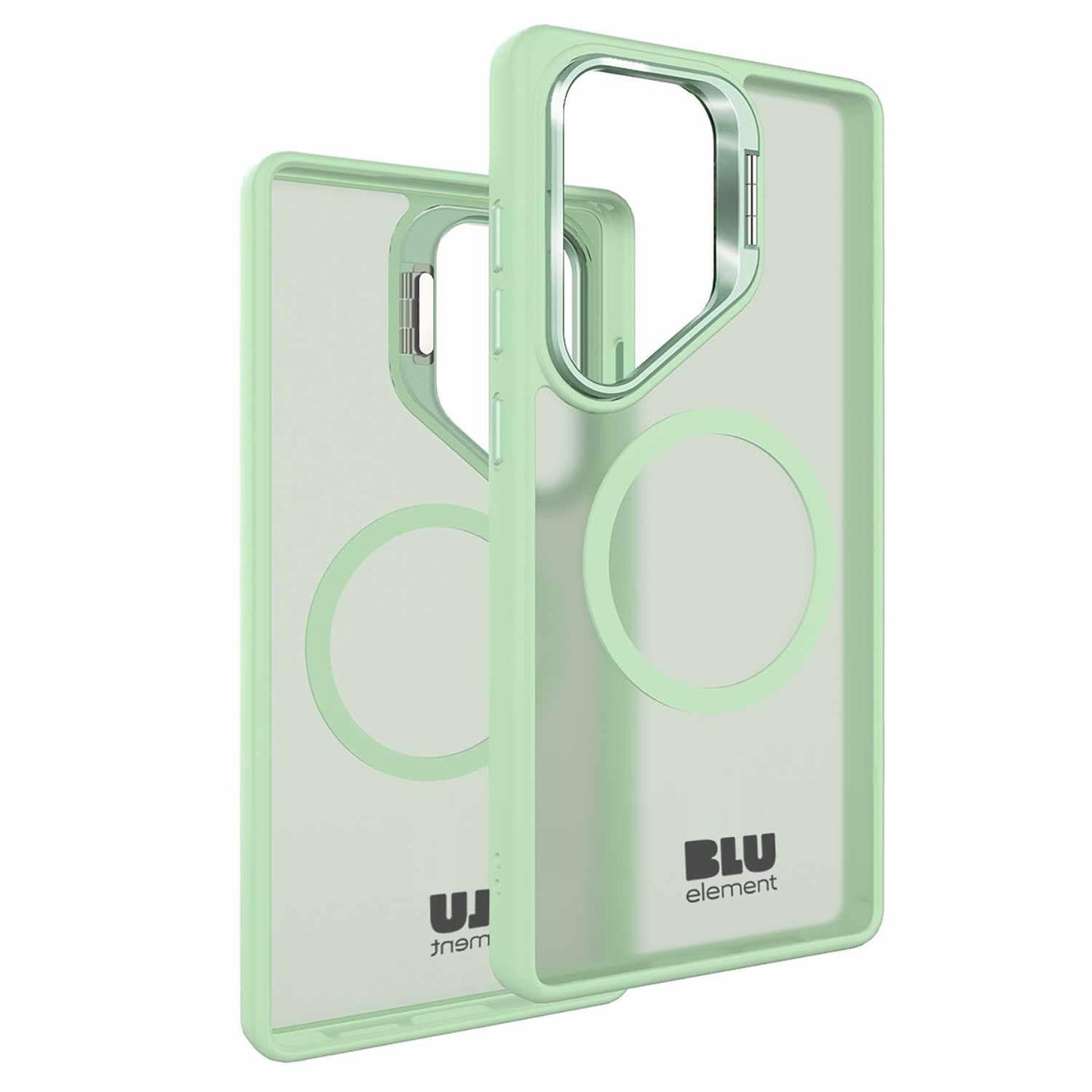 Chromatic Kick Compatible w/MagSafe Case Light Green for Samsung Galaxy S25