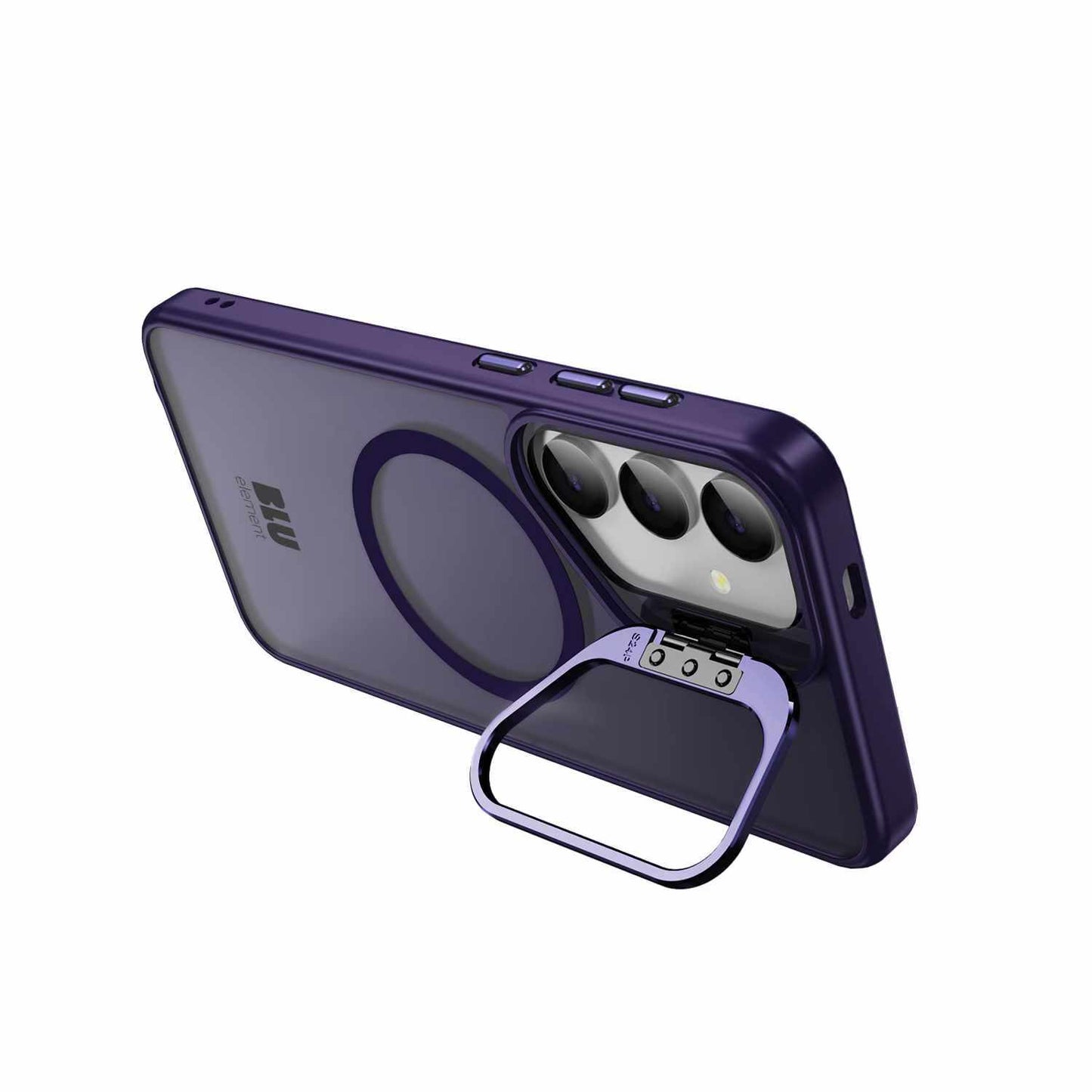 Chromatic Kick Compatible w/MagSafe Case Deep Violet for Samsung Galaxy S25