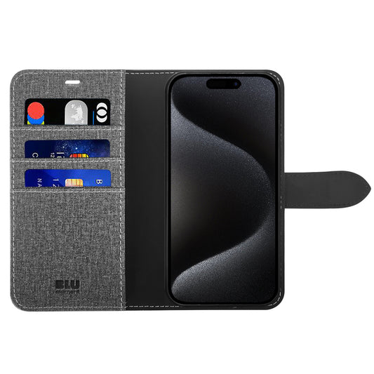 Folio 2 in 1 Case Grey for iPhone 16