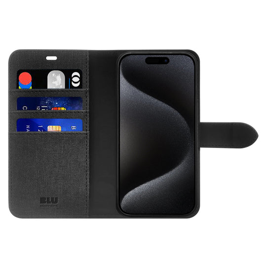 Folio 2 in 1 Case Black for iPhone 16 Pro Max