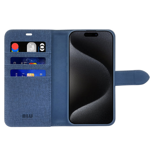 Folio 2 in 1 w/MagSafe Case Lazuli Blue for iPhone 16 Pro Max