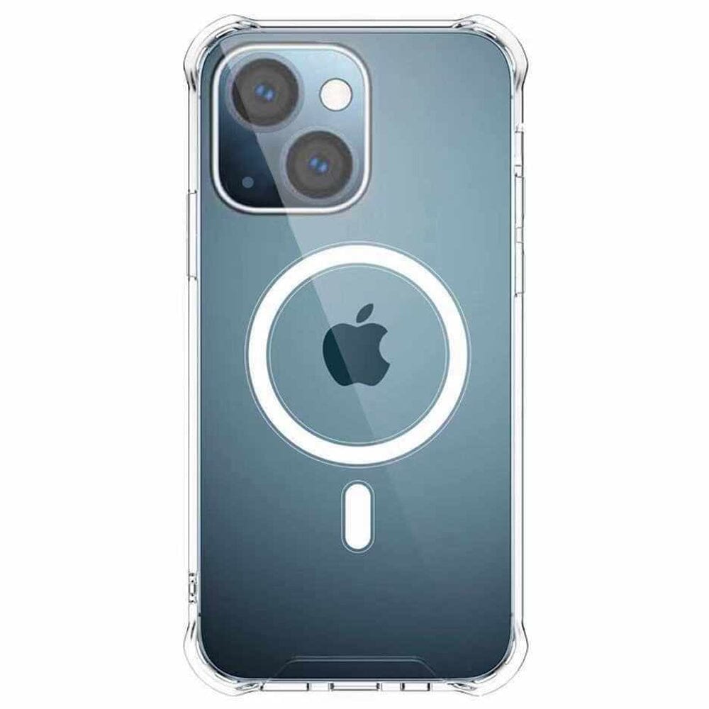 DropZone Rugged Case with MagSafe Clear for iPhone 14 Plus Cases Blu Element 