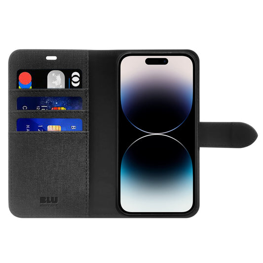 Folio 2 in 1 Case Black for iPhone 15 Pro