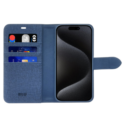 Folio 2 in 1 Case Lazuli Blue for iPhone 16