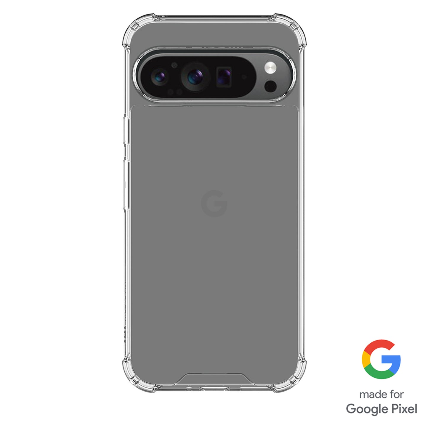 DropZone Rugged Case Made for Google Clear for Google Pixel 9 Pro XL