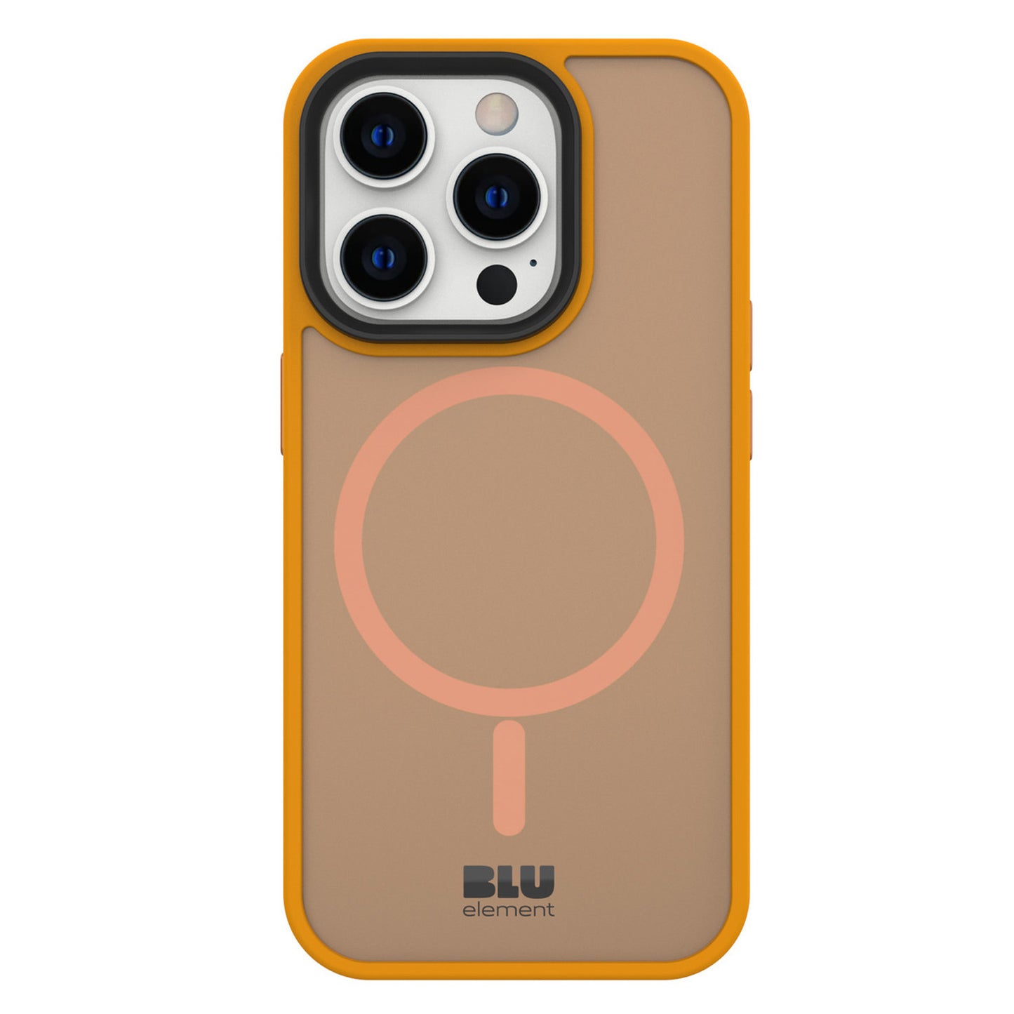 Chromatic Cloud with MagSafe Case Orange for iPhone 15 Pro Cases Blu Element 