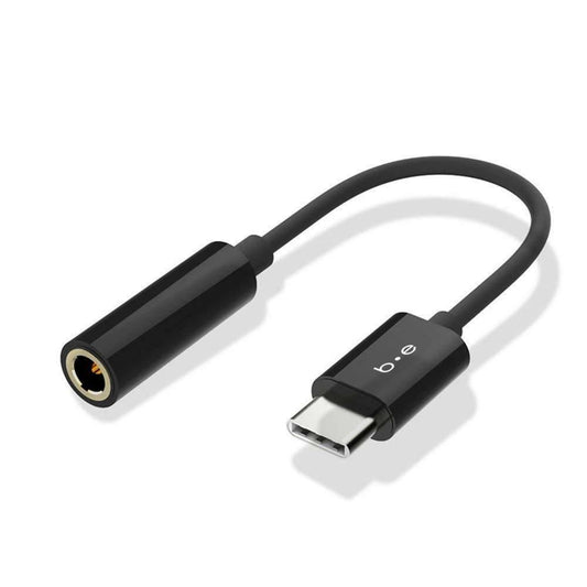 USB-C to 3.5mm Headphone Jack Adapter Black