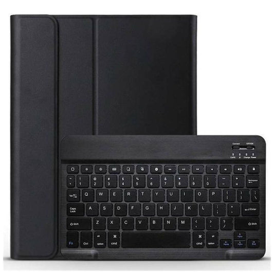 Folio Case with Bluetooth Keyboard Black for Samsung Galaxy Tab S7 FE Cases Blu Element 