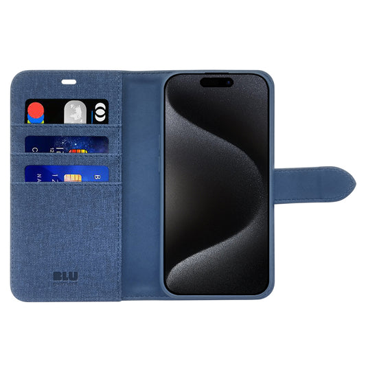 Folio 2 in 1 Case Lazuli Blue for iPhone 16 Pro Max