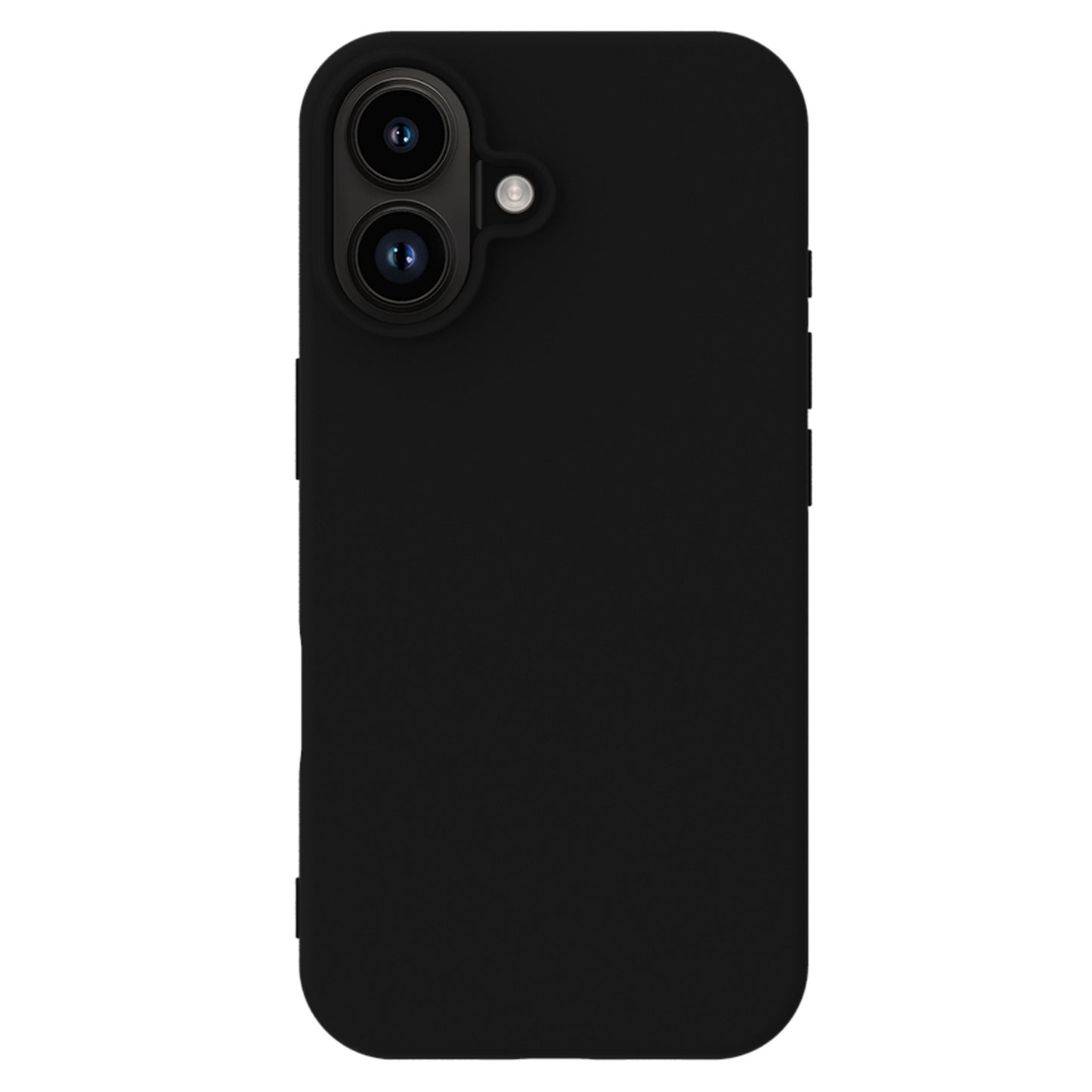 Gel Skin Case Black foriPhone 16 Plus